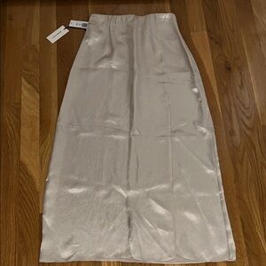 Aritzia Babaton - Aldus Silk-like midi skirt NWT